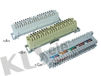 KLS12-CM-1001 10 Pair LSA-PLUS Disconnection Module 1
