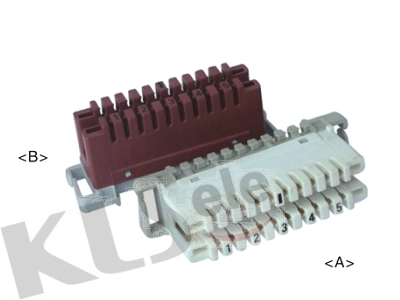 KLS12-CM-1006 5 Pair LSA-PLUS Module 1