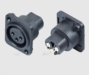 KLS1-XLR-S02 XLR Audio Socket Connector 2