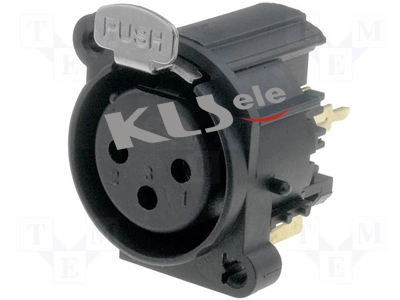KLS1-XLR-S08     XLR  Audio Socket Connector 1