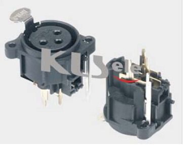 KLS1-XLR-S08 XLR Audio Socket Connector 2