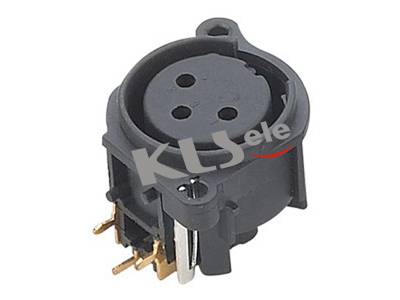 KLS1-XLR-S09 XLR Audio Socket Connector 1