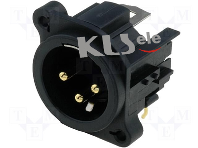KLS1-XLR-S10 XLR Audio Panel Socket 1