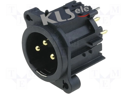 KLS1-XLR-S11     XLR Audio Panel Socket 1