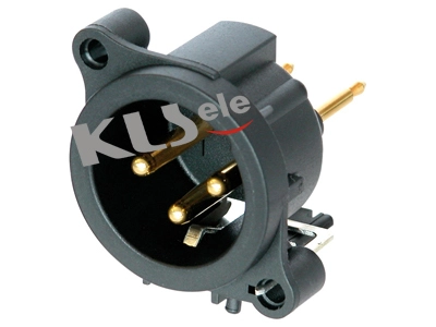 KLS1-XLR-S12     XLR Audio Panel Socket 1