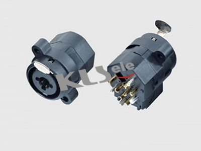 KLS1-XLR-S18     XLR Audio Panel Socket 1