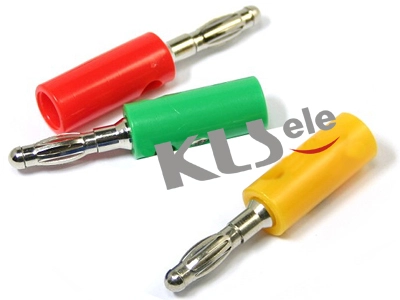KLS1-BAP-010    4mm Banana Audio plug 1