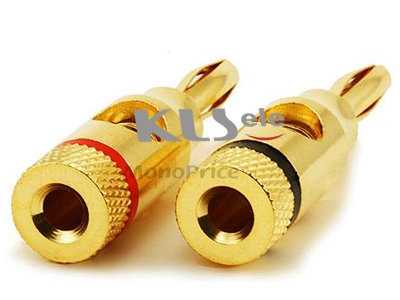 KLS1-BAP-016   4mm Speaker Audio plug 1