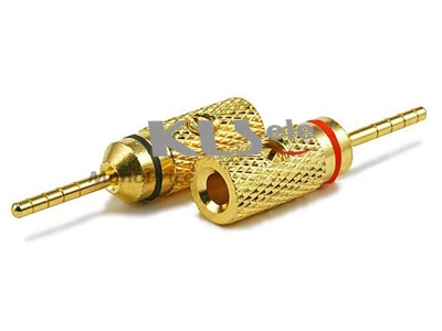 KLS1-BAP-018  Banana  Audio plug gold 1