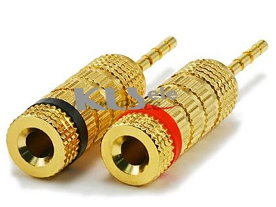 KLS1-BAP-020    Banana  Audio plug gold 1