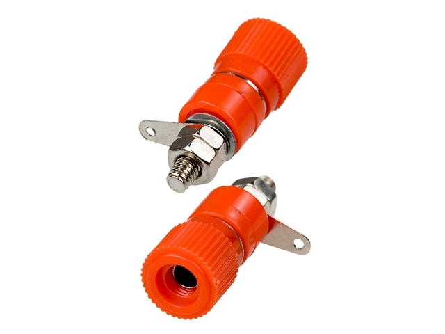 KLS1-BIP-014    M4x35mm,Binding Post Connector,Nickel Plated 1