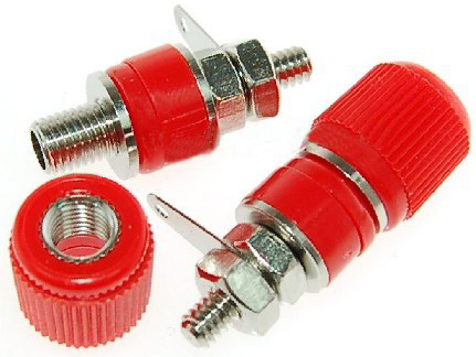 KLS1-BIP-014    M4x35mm,Binding Post Connector,Nickel Plated 2
