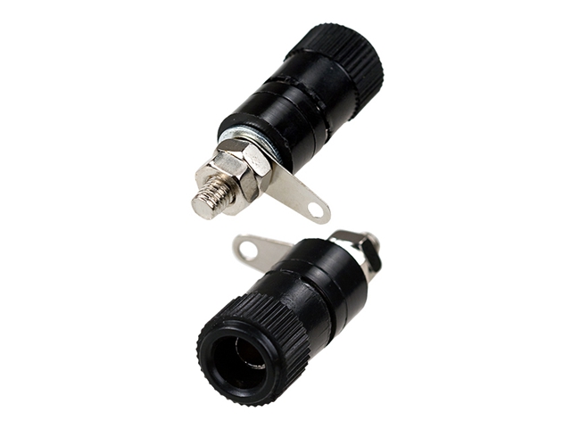 KLS1-BIP-026  M4x33mm,Binding Post Connector,Nickel Plated 4