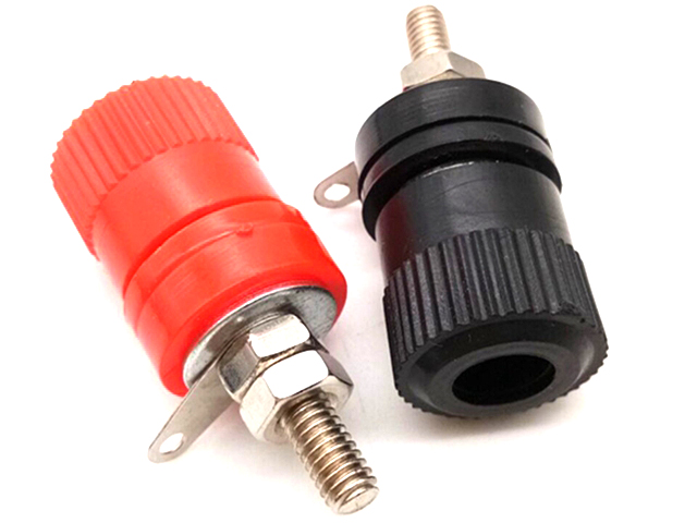 KLS1-BIP-027  M4x35mm,Binding Post Connector,Nickel Plated 2
