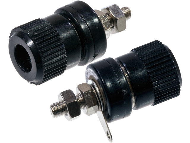 KLS1-BIP-027  M4x35mm,Binding Post Connector,Nickel Plated 4