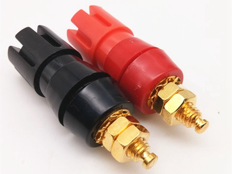 KLS1-BIP-007  M5x45mm,Binding Post Connector,Gold Plated 1