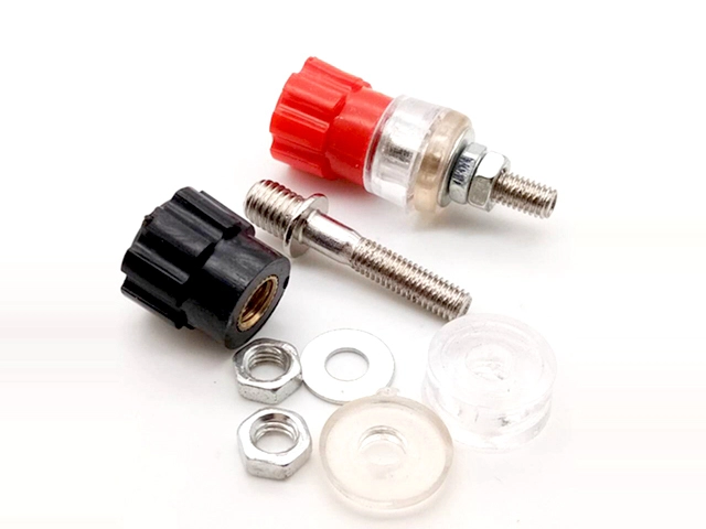 KLS1-BIP-029   M5x38mm,Binding Post Connector,Nickel Plated 1