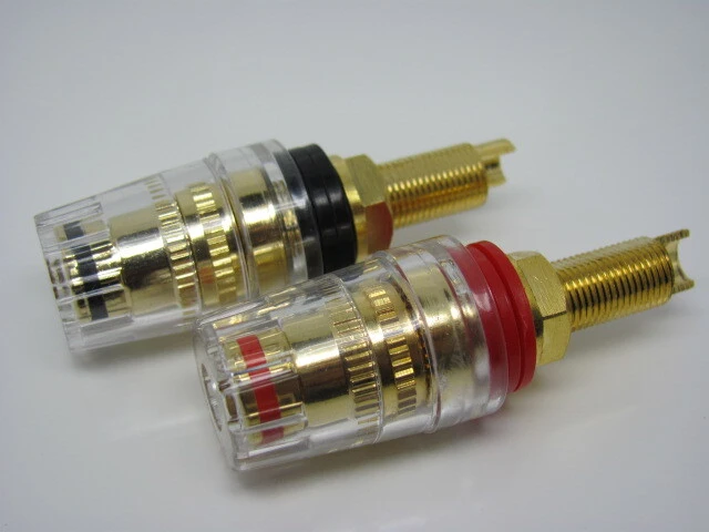 KLS1-BIP-030   M8x54mm,Binding Post Connector,Gold Plated 1
