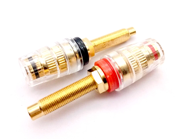 KLS1-BIP-031   M8x65mm,Binding Post Connector,Gold Plated 1