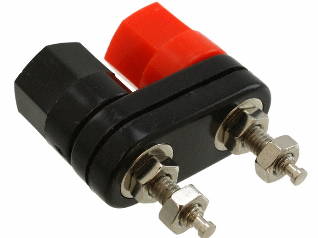 KLS1-BIP-009   M5x42mm,Binding Post Connector,Nickel OR Gold Plated 1