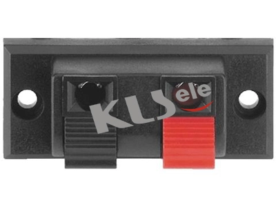 KLS1-WP-2P-03A      Spring Terminals Speaker Video Connectors 1