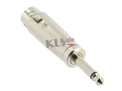 KLS1-PTA-01    XLR to 1/4 Mono Plug  Video adaptor connectors 1