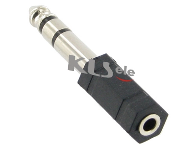 KLS1-PTJ-01A  Stereo Plug To Stereo Video Jack 1