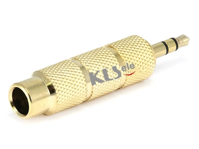 KLS1-PTJ-23A   Stereo Plug To Stereo Video Jack 1