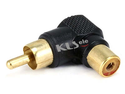 KLS1-PTJ-09  RCA Plug To RCA Video Jack 1