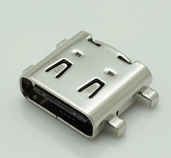 KLS1-5462 16P SMD L=7.96mm mid-mount USB 3.1 type C connector female socket 1