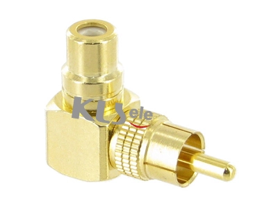KLS1-PTJ-12  RCA Plug To RCA Video Jack 1