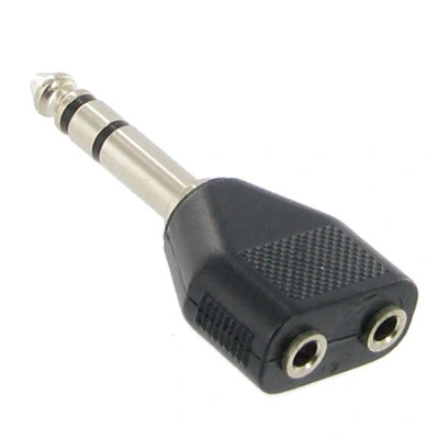 KLS1-PTJ-15A  Stereo Plug To Stereo Jack x2 1