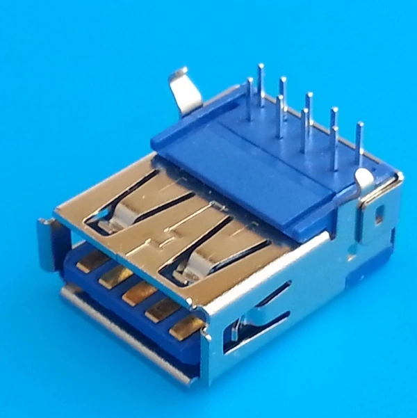 KLS1-146 dip 90 A Female 9P USB 3.0 Connectors 1