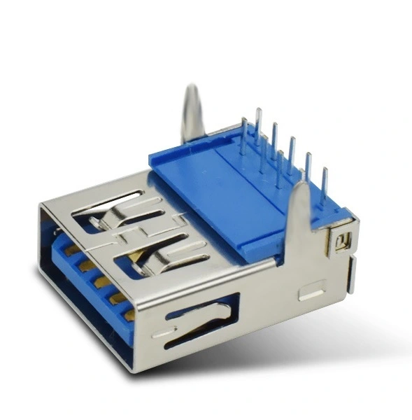 KLS1-3021 dip 90 A Female 9P USB 3.0 Connectors 1