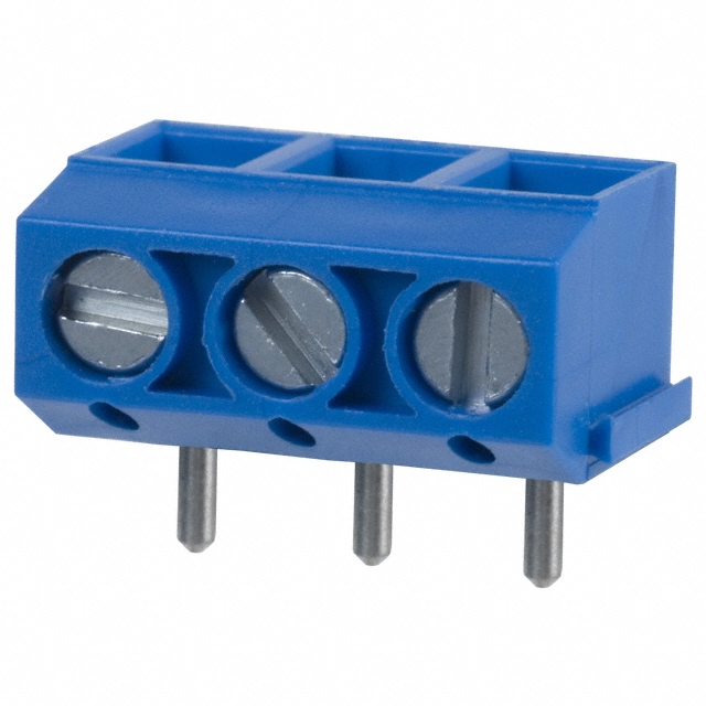 KLS2-301R-5.00 PCB Terminal block 5.0mm Pitch 1