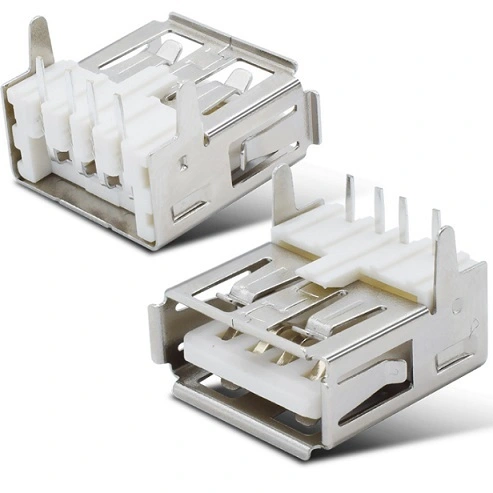 KLS1-181AB / KLS1-1811 A Female Dip 90 USB Connector 1