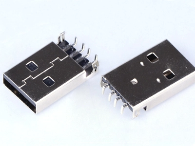 KLS1-1852 Dip 90 A Male Plug USB Connector 1