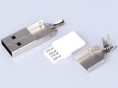 KLS1-182 Solder A Male Plug USB Connector 1