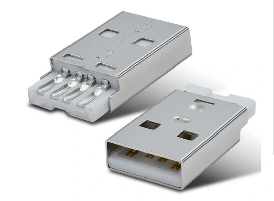 KLS1-1833 Solder A Male Plug USB Connector 1