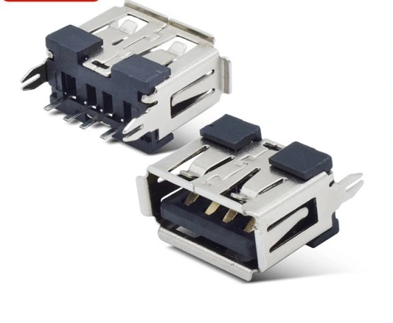 KLS1-1805 A Female Dip 180 USB Connector L10.0mm 1