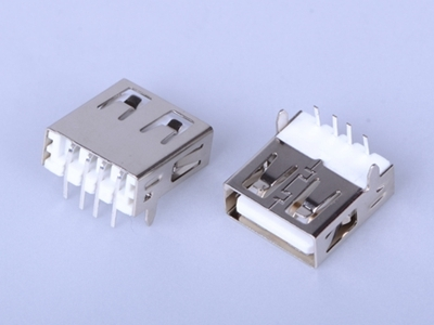 KLS1-1820 A Female Dip 90 USB Connector 1