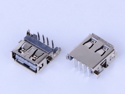 KLS1-1829 / KLS1-181I MID MOUNT 3.9mm A Female Dip 90 USB Connector 1