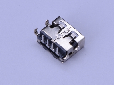 KLS1-1817 MID MOUNT 1.9mm A Female Dip 90 USB Connector 1