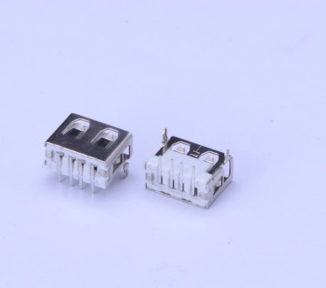 KLS1-1804 A Female Dip 90 USB Connector L10.0mm 1