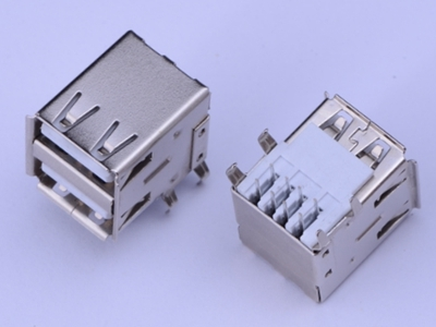 KLS1-153 2X01 A Female Dip 90 USB Connector 1