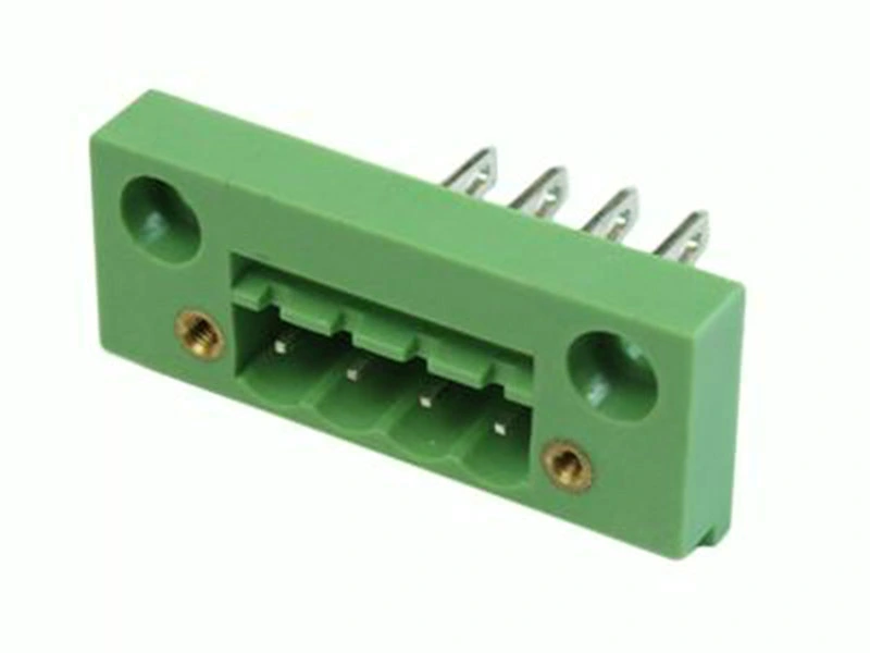 KLS2-EDGM-5.08 TERM BLK HEADER 5.08mm GREEN Panel Mount 1