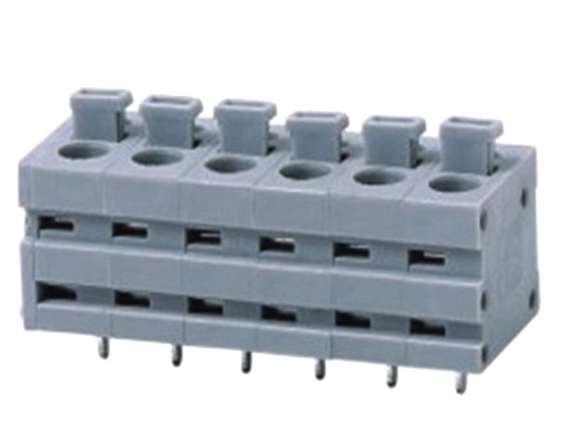 KLS2-211V-5.00 Spring Clamp Terminal Block 5.00mm pitch 1