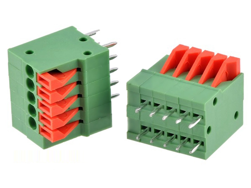 KLS2-141V-2.54 Spring Clamp Terminal Block 2.54mm pitch 1