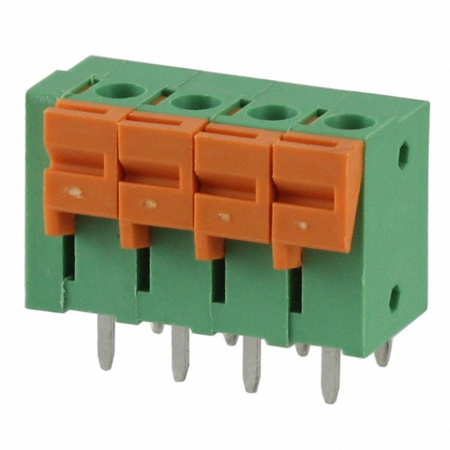 KLS2-142V-5.08 Spring Clamp Terminal Block 5.08mm pitch 1