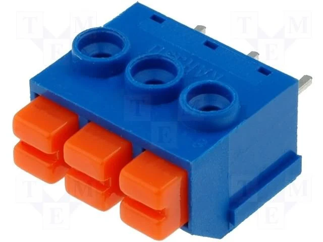 KLS2-145R-5.00 Spring Clamp Terminal Block 5.00mm pitch 1